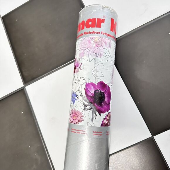 Komar Wall Mural Wallpaper Florals And Abstract Art 12ft 1” X 8ft 4” - Picture 3 of 10